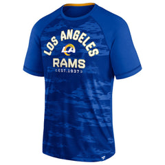 Los Angeles Rams Hail Mary Raglan T-Shirt Royal - Fanatics