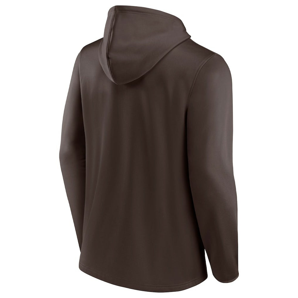 Cleveland Browns Ball Carrier Full-Zip Hoodie Brown/Orange - Fanatics