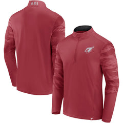 Arizona Cardinals Ringer Quarter-Zip Jacket Cardinal - Fanatics