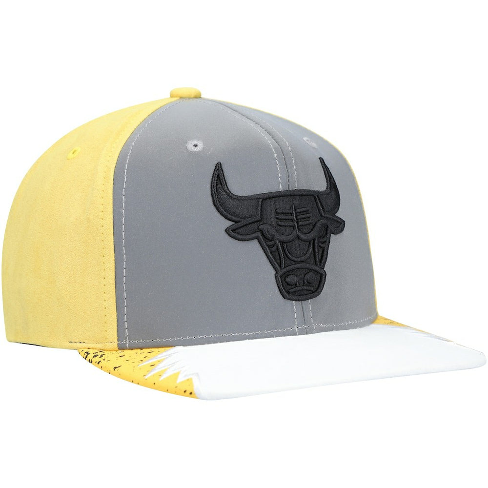 Mitchell & Ness - Chicago Bulls Day 5 Snapback Hat - Gray/Yellow
