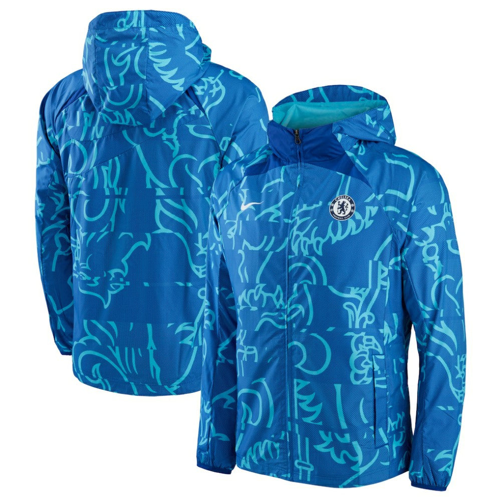 Nike Chelsea AWF Raglan Full-Zip Jacket - Blue