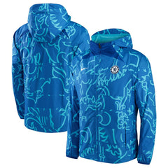 Nike Chelsea AWF Raglan Full-Zip Jacket - Blue