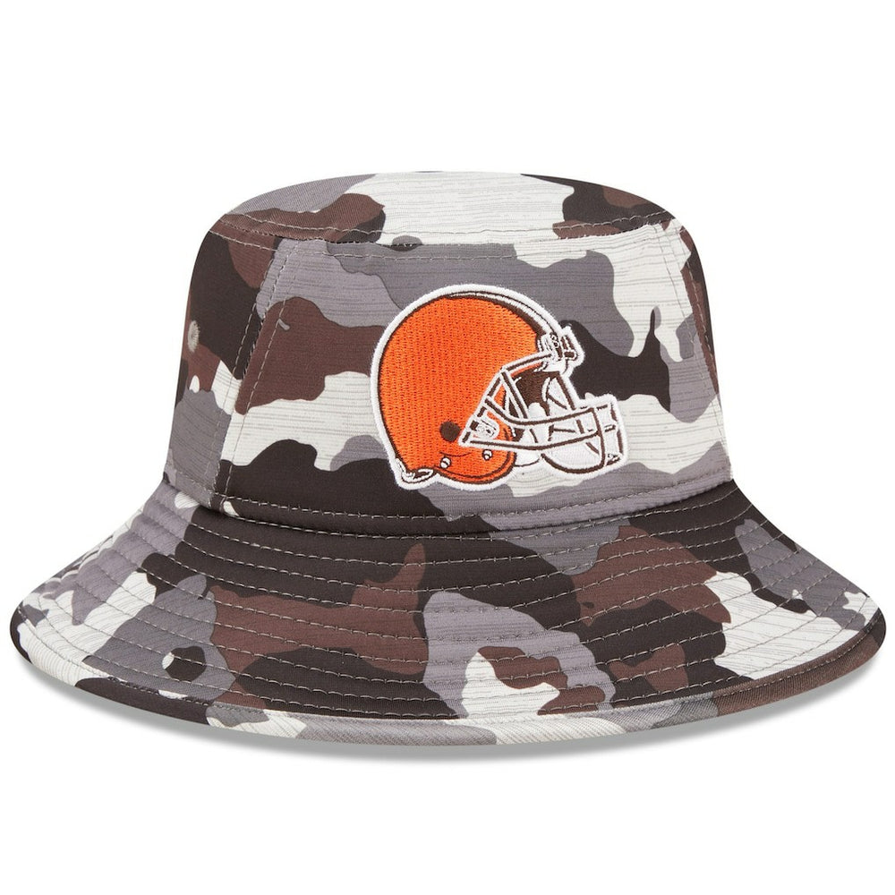 Cleveland Browns New Era 2022 NFL Training Camp Bucket Hat Camo - NFL