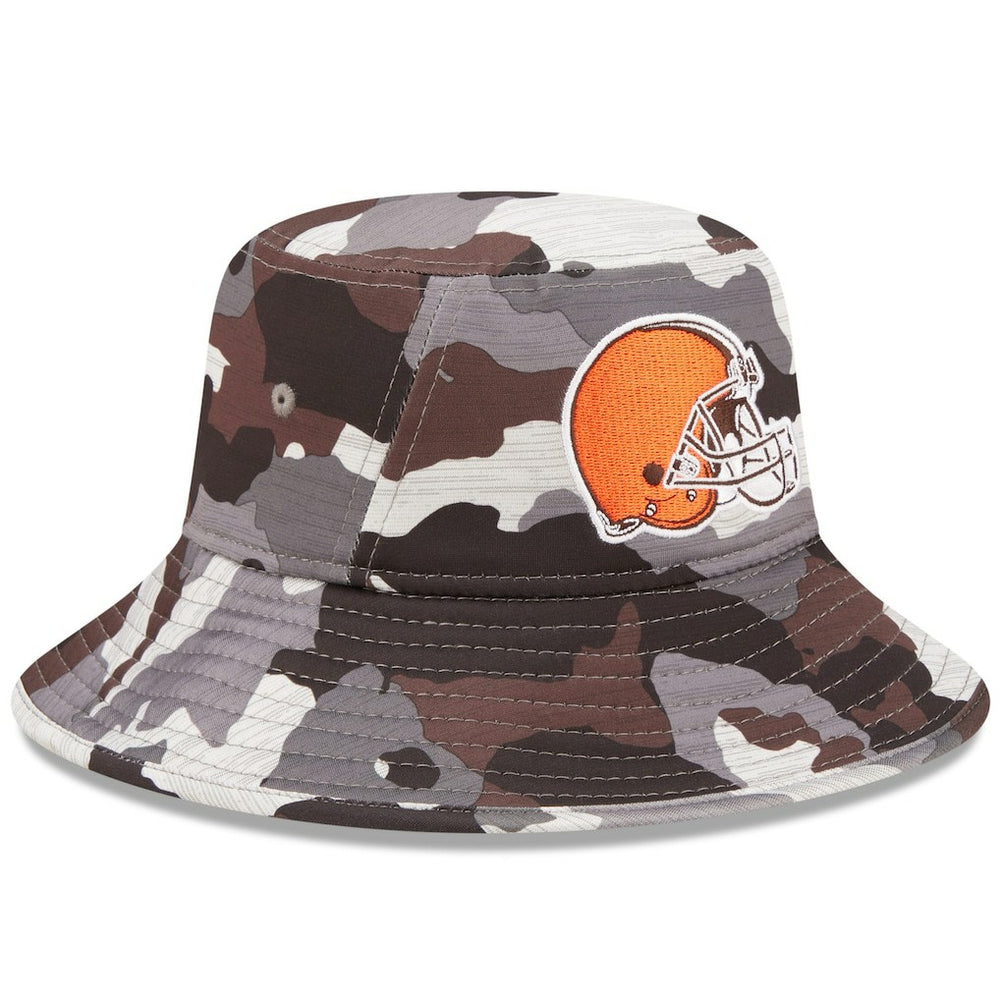 Cleveland Browns New Era 2022 NFL Training Camp Bucket Hat Camo - NFL