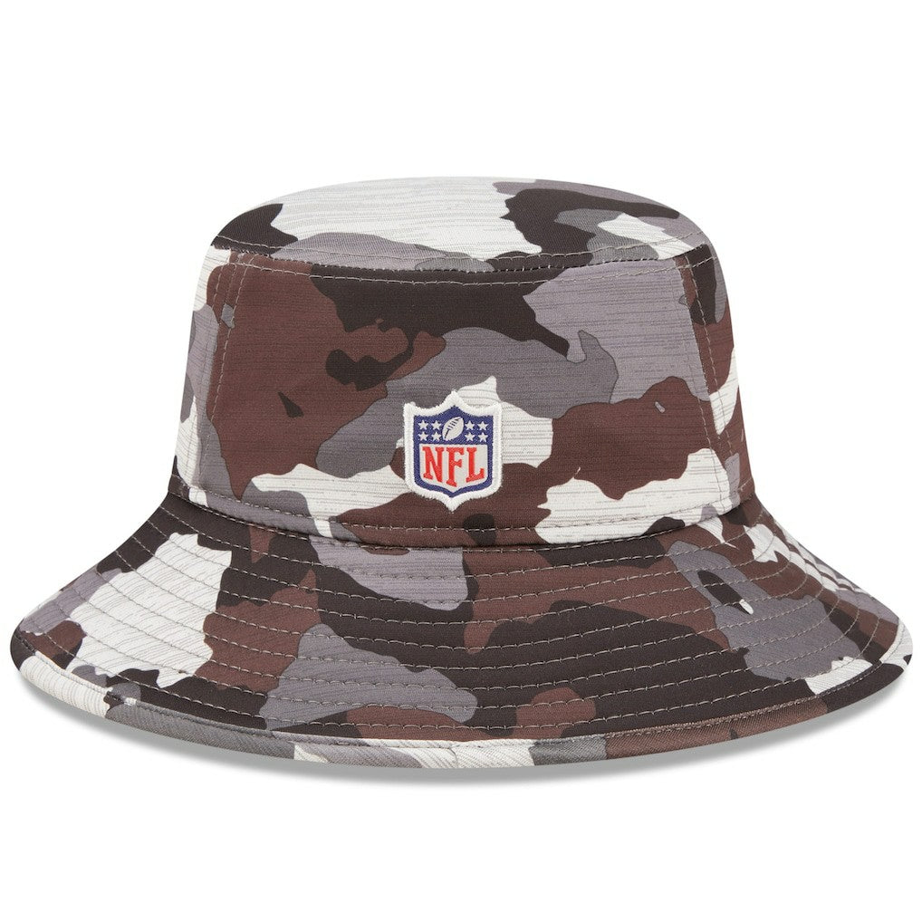 Cleveland Browns New Era 2022 NFL Training Camp Bucket Hat Camo - NFL
