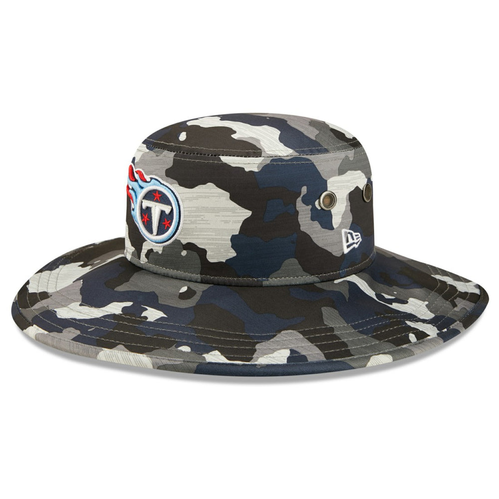 Tennessee Titans New Era 2022 NFL Training Camp Panama Bucket Hat Camo - NFL
