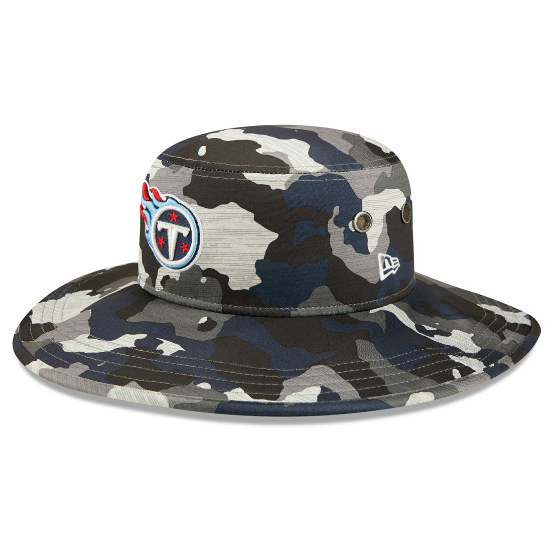 Tennessee Titans New Era 2022 NFL Training Camp Panama Bucket Hat Camo - NFL