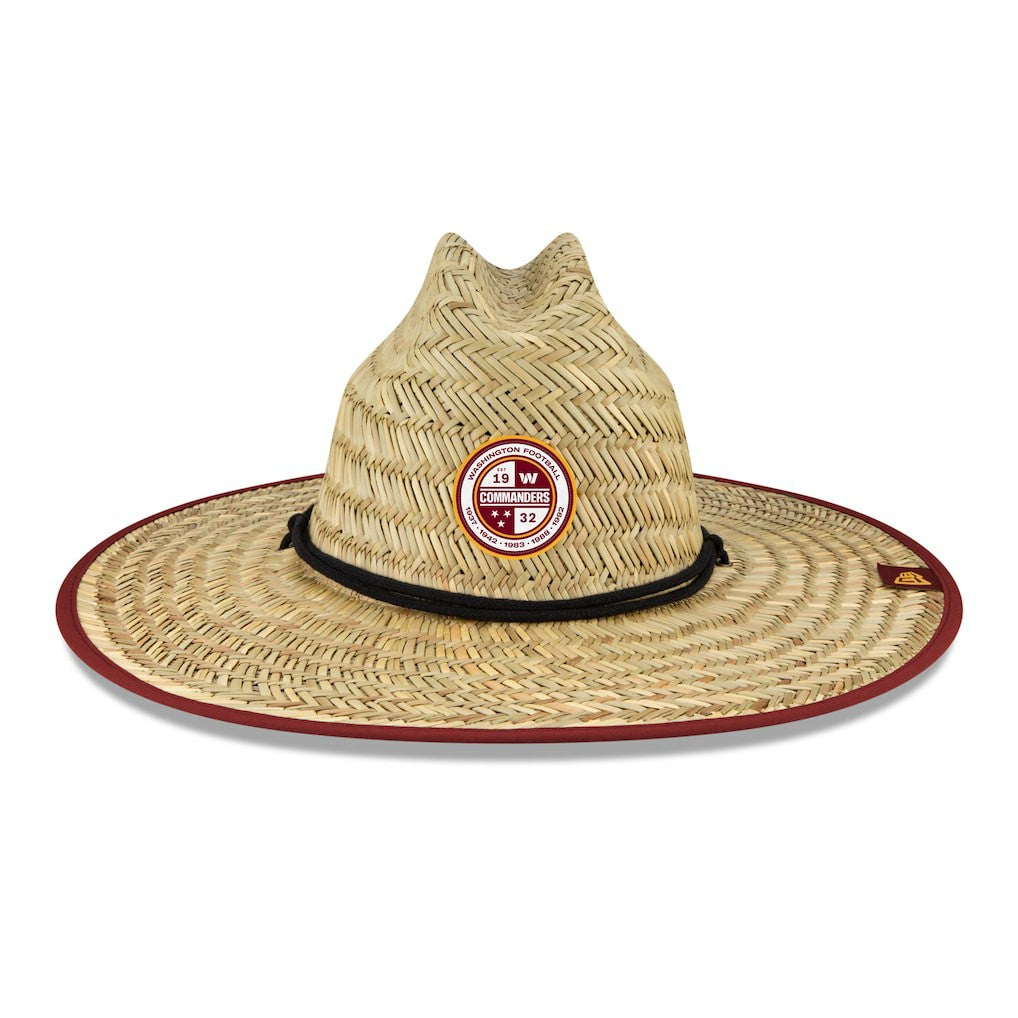 Washington Commanders New Era 2022 NFL Training Camp Straw Lifeguard Hat Natural - NFL