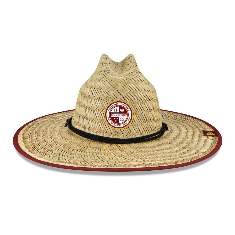 Washington Commanders New Era 2022 NFL Training Camp Straw Lifeguard Hat Natural - NFL