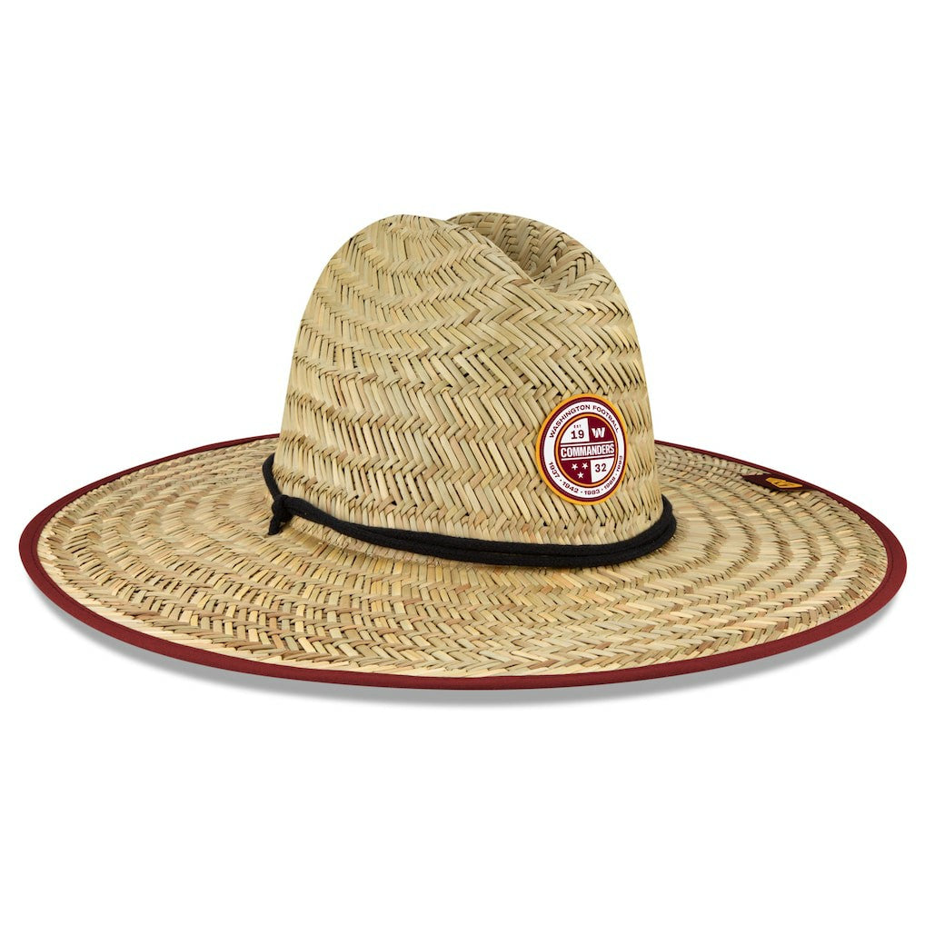 Washington Commanders New Era 2022 NFL Training Camp Straw Lifeguard Hat Natural - NFL