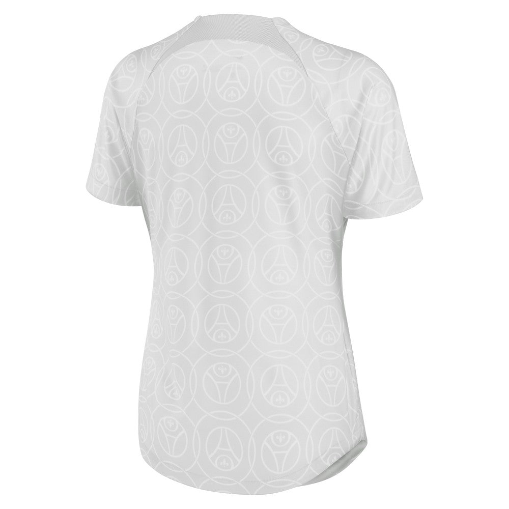 Nike Paris Saint-Germain Women's 2022/23 Pre-Match Home Performance Top - Gray