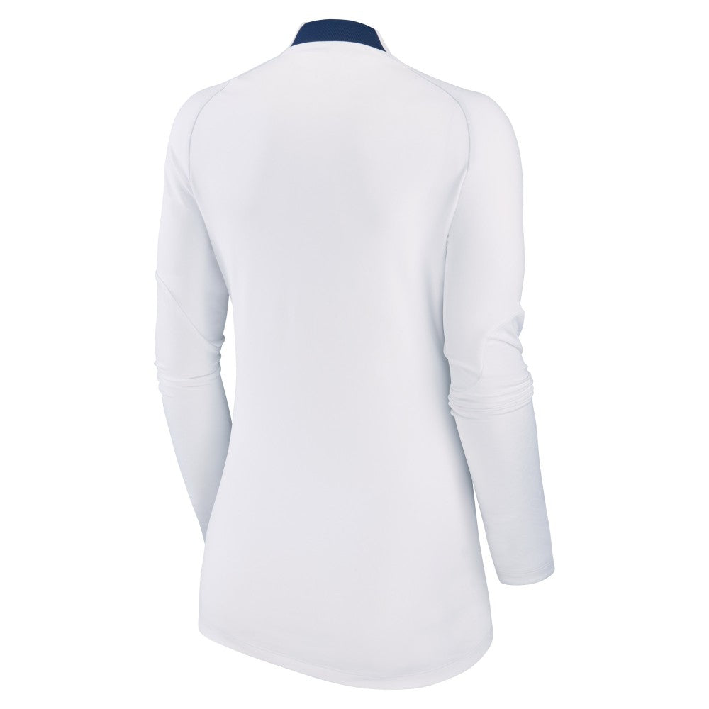 Nike Paris Saint-Germain Women's Strike Drill Raglan Performance Quarter-Zip Top - White
