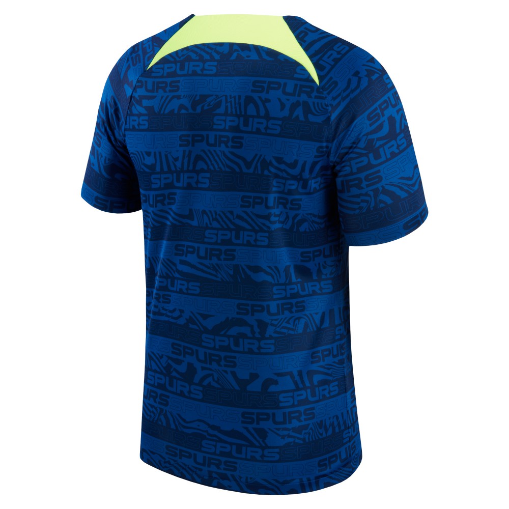 Nike Tottenham Hotspur Youth 2022 Pre-Match Raglan Performance Top - Blue