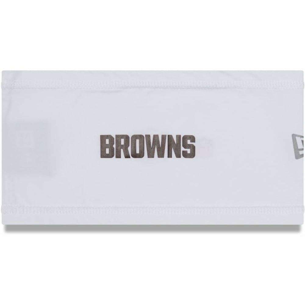 Cleveland Browns New Era Training Camp COOLERA Headband White - NFL