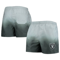 Las Vegas Raiders FOCO Dip-Dye Swim Shorts Black/ - NFL