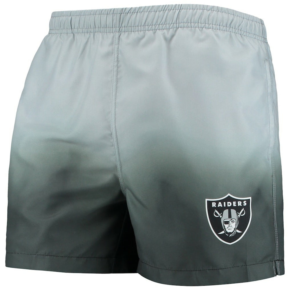 Las Vegas Raiders FOCO Dip-Dye Swim Shorts Black/ - NFL