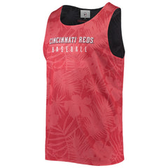 Cincinnati Reds FOCO Floral Reversible Mesh Tank Top Clearance