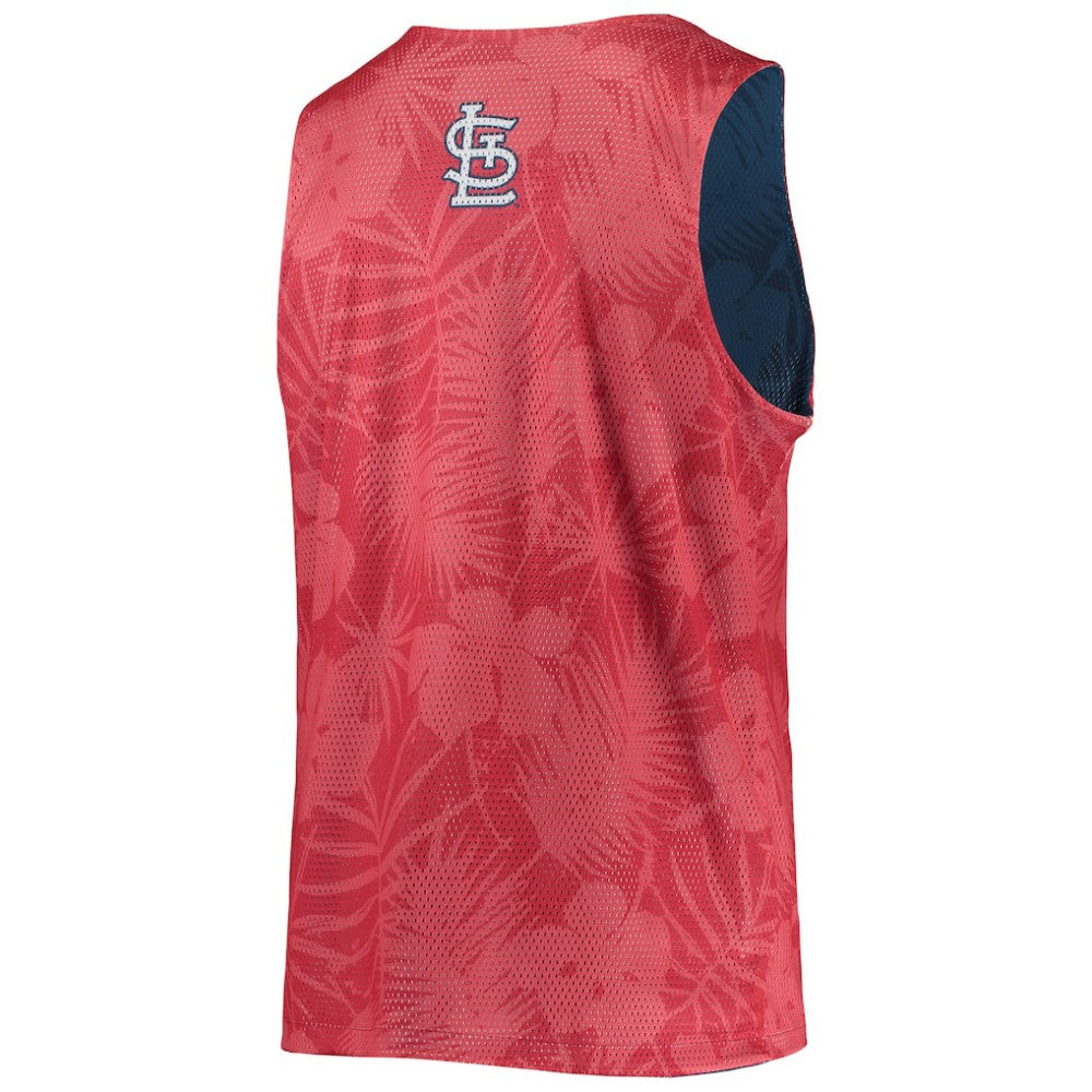 St. Louis Cardinals FOCO Floral Reversible Mesh Tank Top Sale