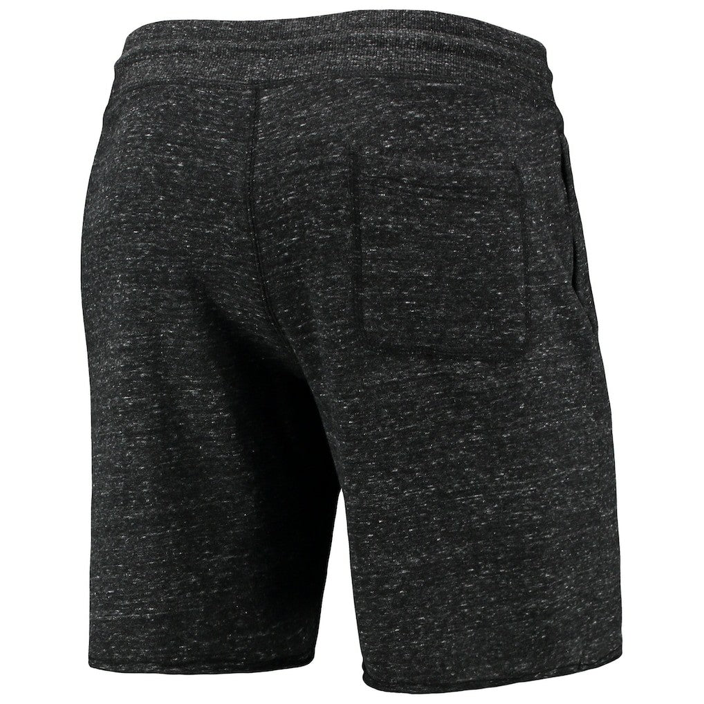 NBA - Brooklyn Nets Homage Primary Logo Tri-Blend Sweat Shorts - Charcoal