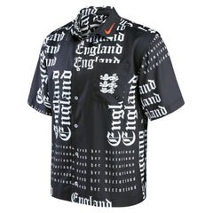 Nike England Women's National Team Button-Up Shirt - Black