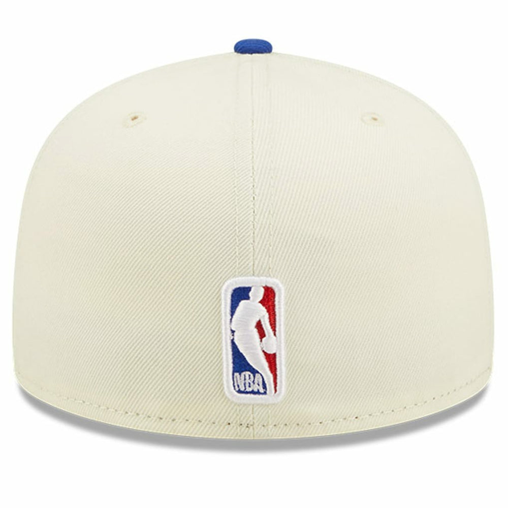 New Era - Philadelphia 76ers 2022 NBA Draft 59FIFTY Fitted Hat - Cream/Royal