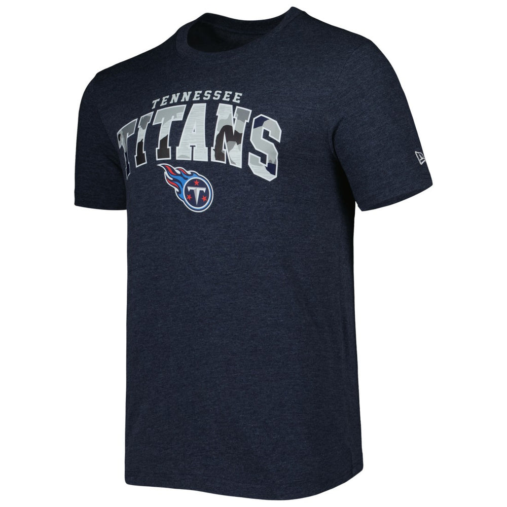 Tennessee Titans New Era Training Collection T-Shirt Heathered Navy - NFL