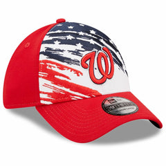 Washington Nationals New Era 2022 4th of July 39THIRTY Flex Hat Lifestyle