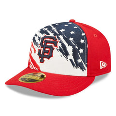 San Francisco Giants New Era 2022 4th of July Low Profile 59FIFTY Fitted Hat Clearance