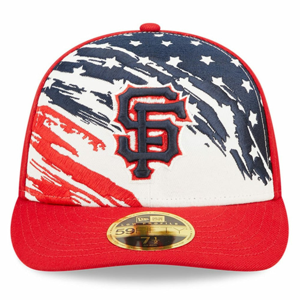 San Francisco Giants New Era 2022 4th of July Low Profile 59FIFTY Fitted Hat Clearance