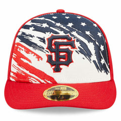 San Francisco Giants New Era 2022 4th of July Low Profile 59FIFTY Fitted Hat Clearance