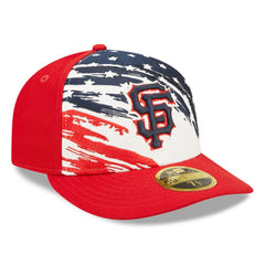 San Francisco Giants New Era 2022 4th of July Low Profile 59FIFTY Fitted Hat Clearance