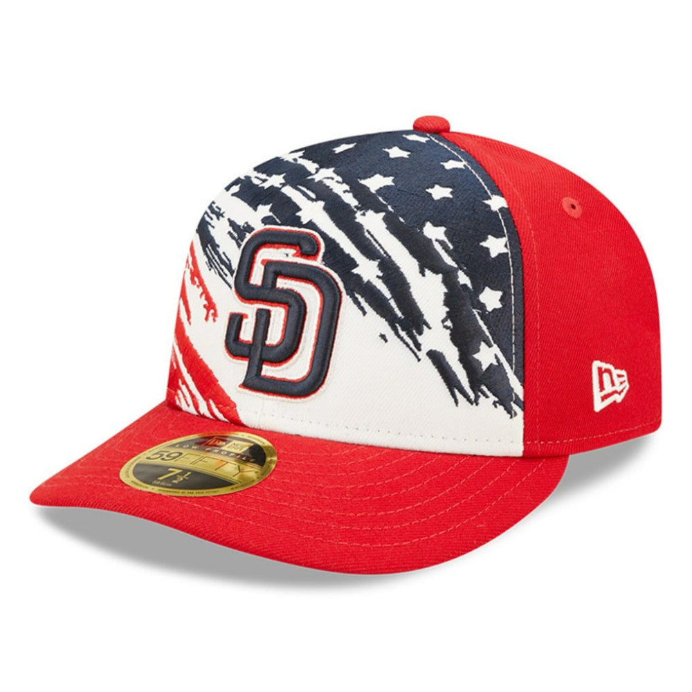 San Diego Padres New Era 2022 4th of July Low Profile 59FIFTY Fitted Hat Online
