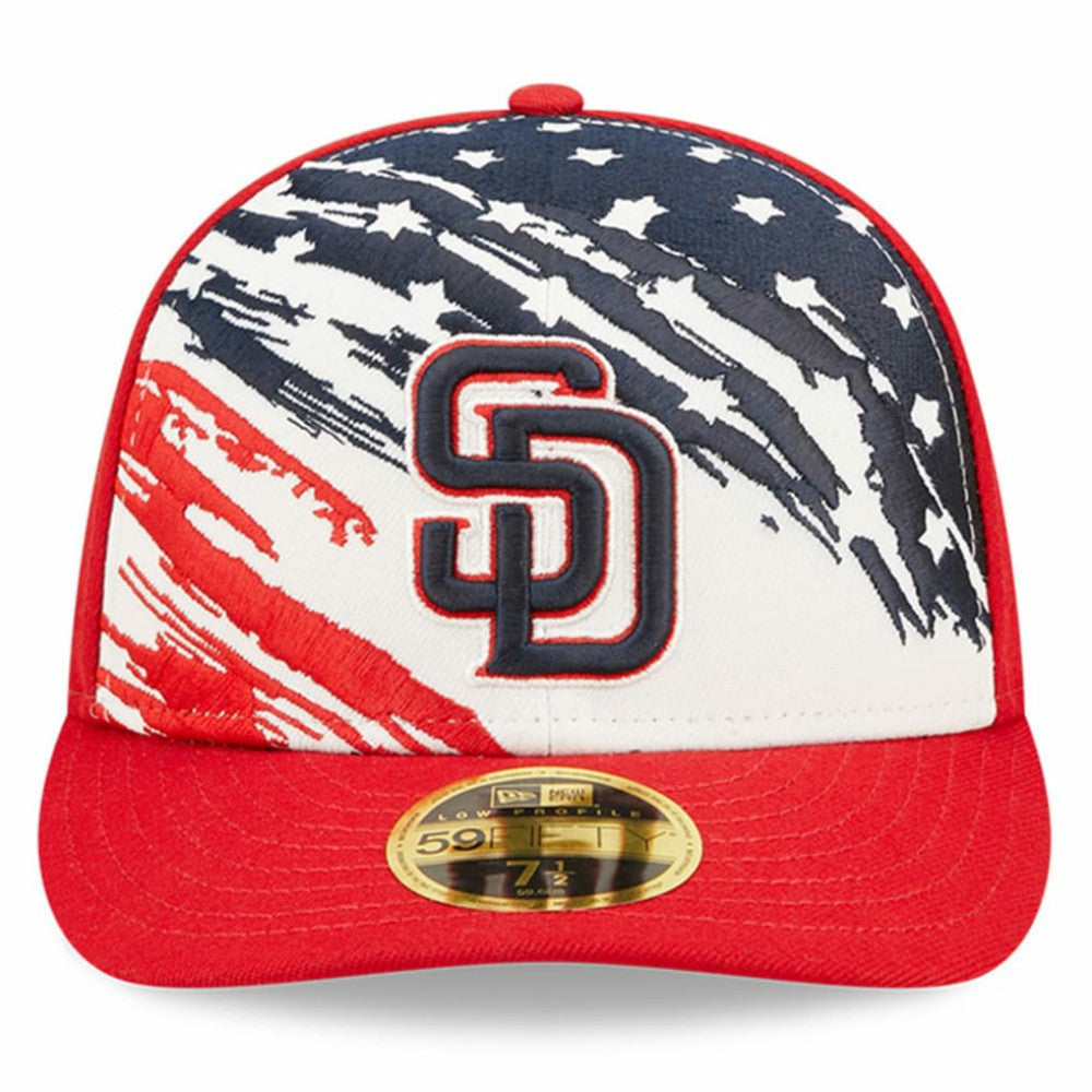 San Diego Padres New Era 2022 4th of July Low Profile 59FIFTY Fitted Hat Online
