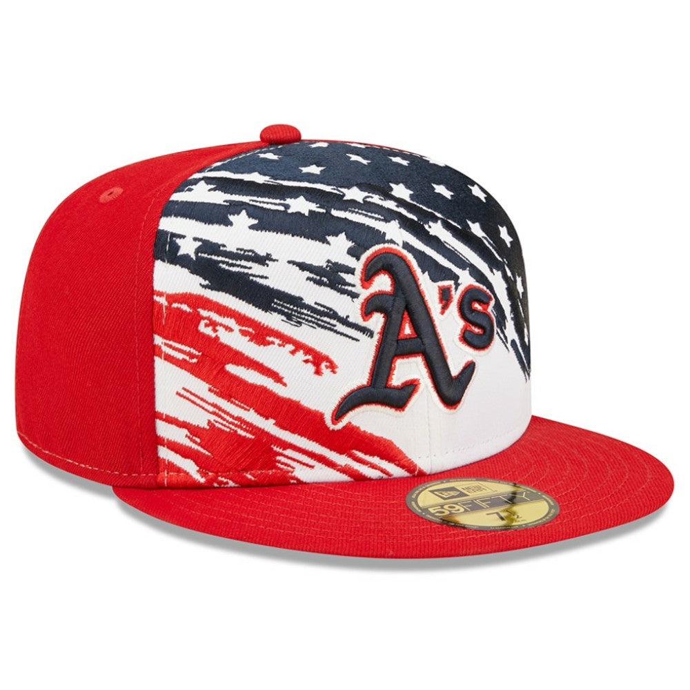 Athletics New Era 2022 4th of July On-Field 59FIFTY Fitted Hat Clearance