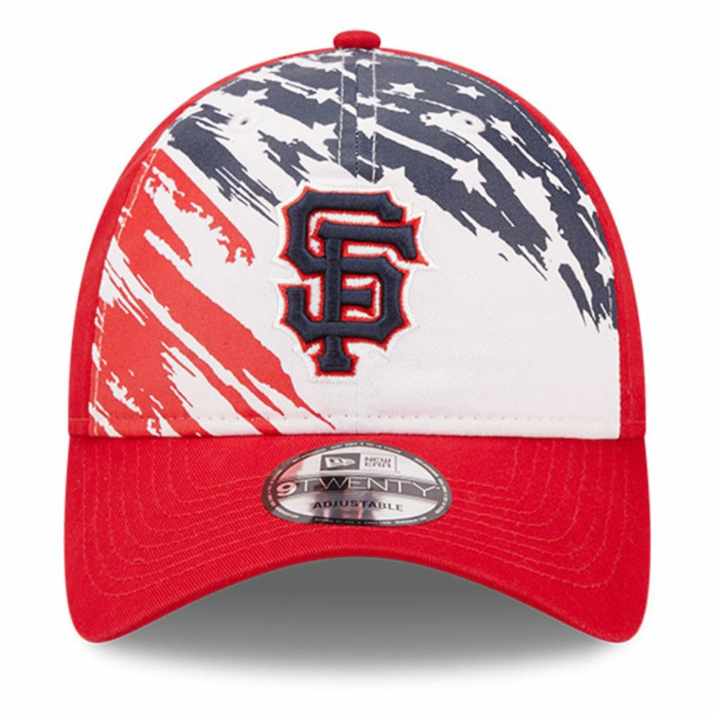 San Francisco Giants New Era 2022 4th of July 9TWENTY Adjustable Hat Lifestyle