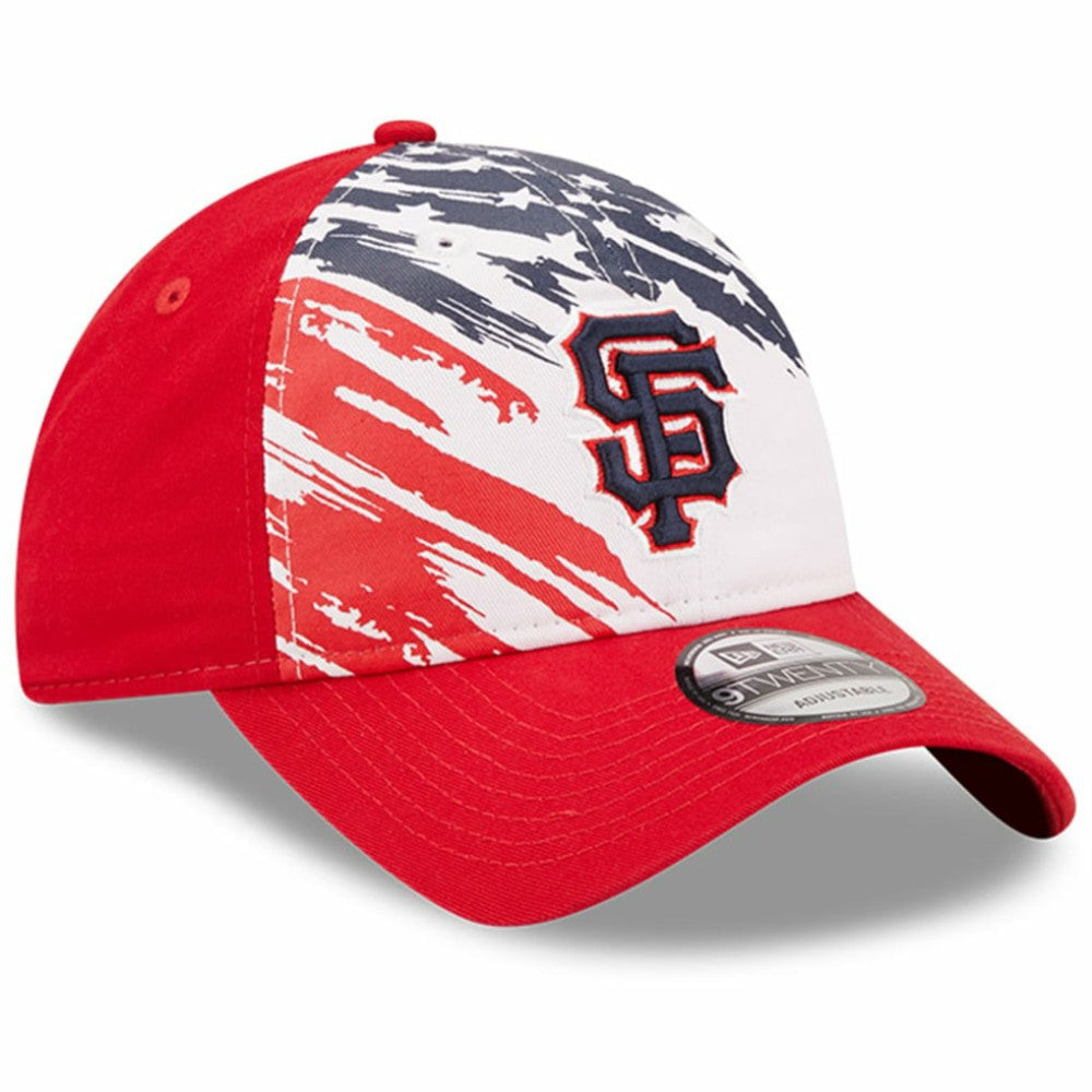 San Francisco Giants New Era 2022 4th of July 9TWENTY Adjustable Hat Lifestyle