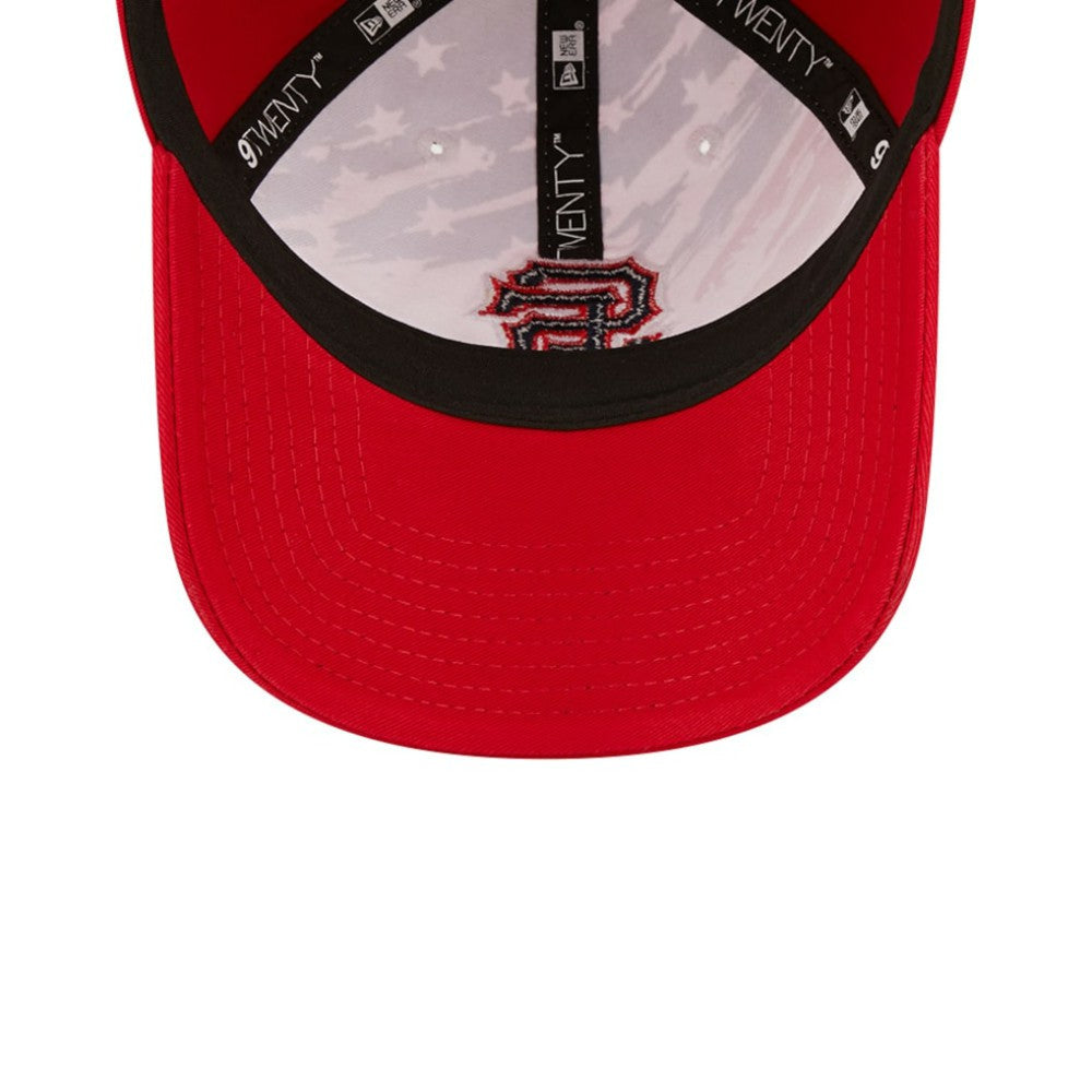 San Francisco Giants New Era 2022 4th of July 9TWENTY Adjustable Hat Lifestyle