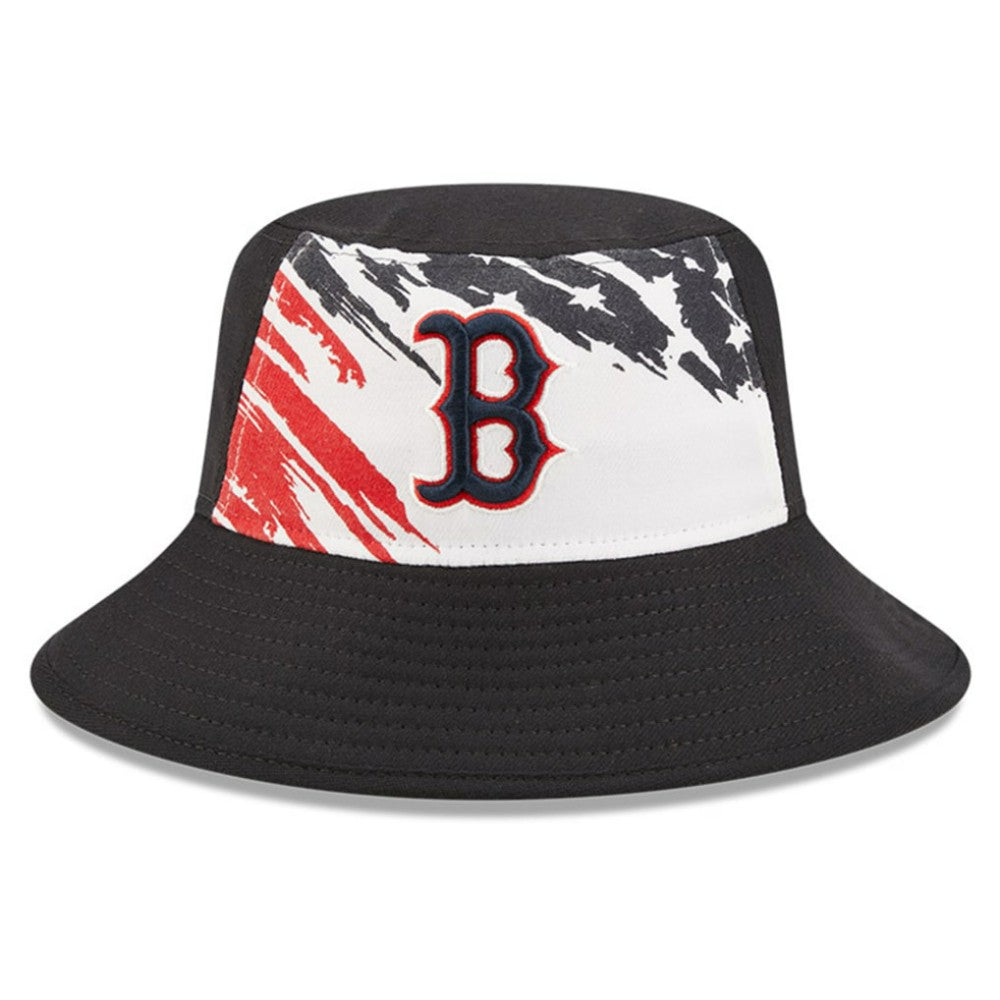 Boston Red Sox New Era 2022 4th of July Bucket Hat Lifestyle