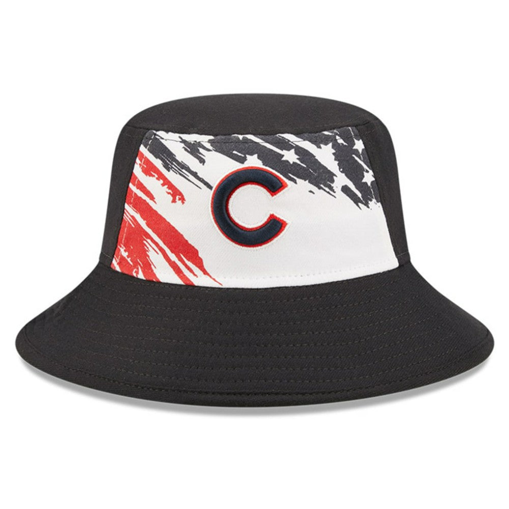 Chicago Cubs New Era 2022 4th of July Bucket Hat On Sale