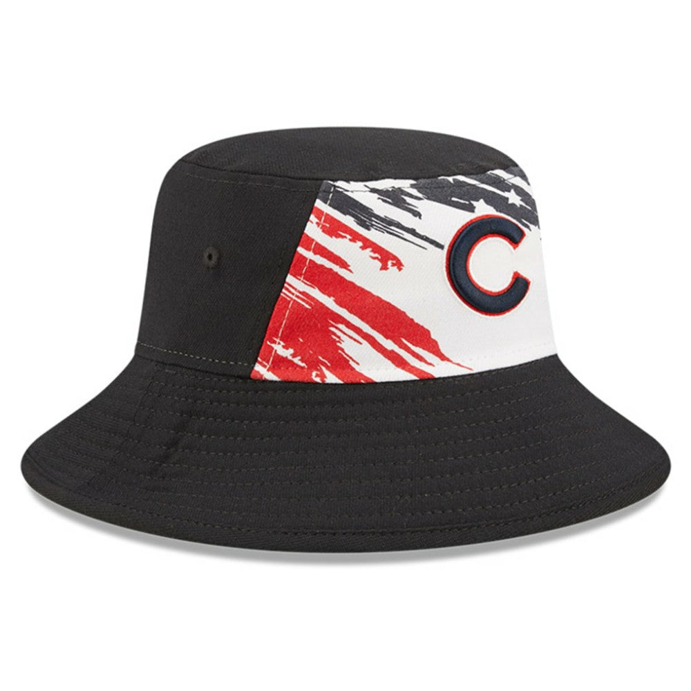 Chicago Cubs New Era 2022 4th of July Bucket Hat On Sale