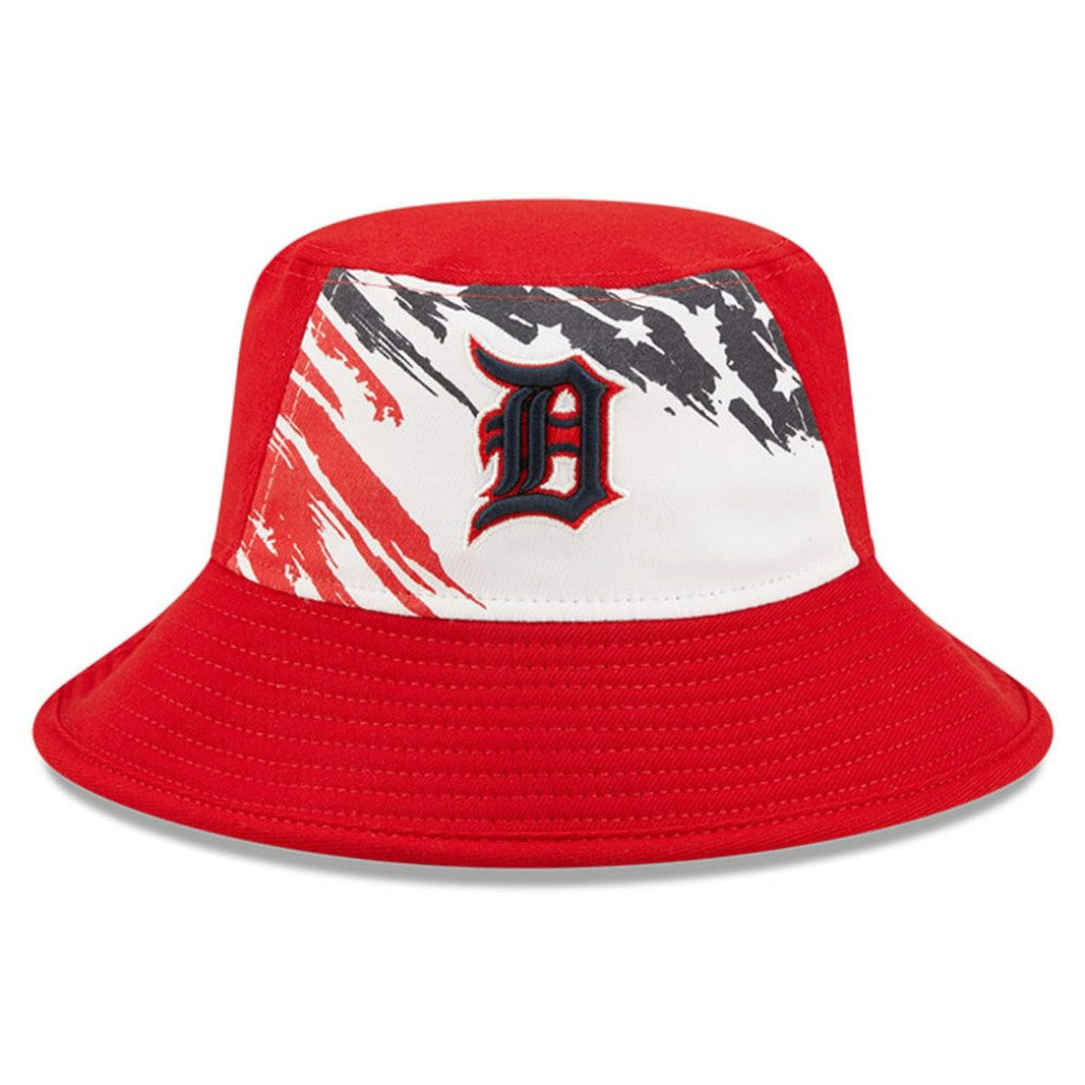Detroit Tigers New Era 2022 4th of July Bucket Hat Clearance