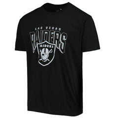 Las Vegas Raiders Junk Food Bold Logo T-Shirt Black - NFL