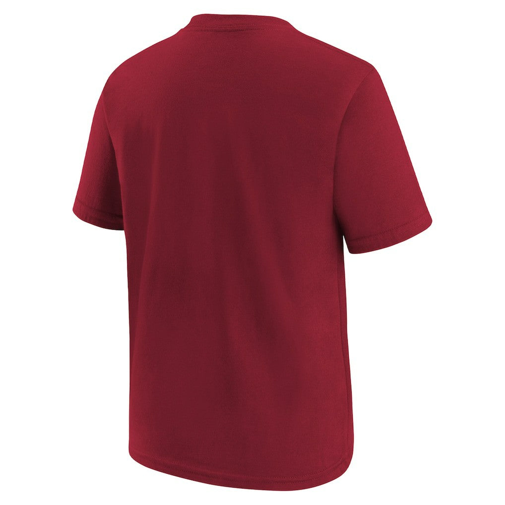 San Francisco 49ers Preschool Team Wordmark T-Shirt Scarlet - Nike