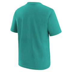 Miami Dolphins Preschool Team Wordmark T-Shirt Aqua - Nike