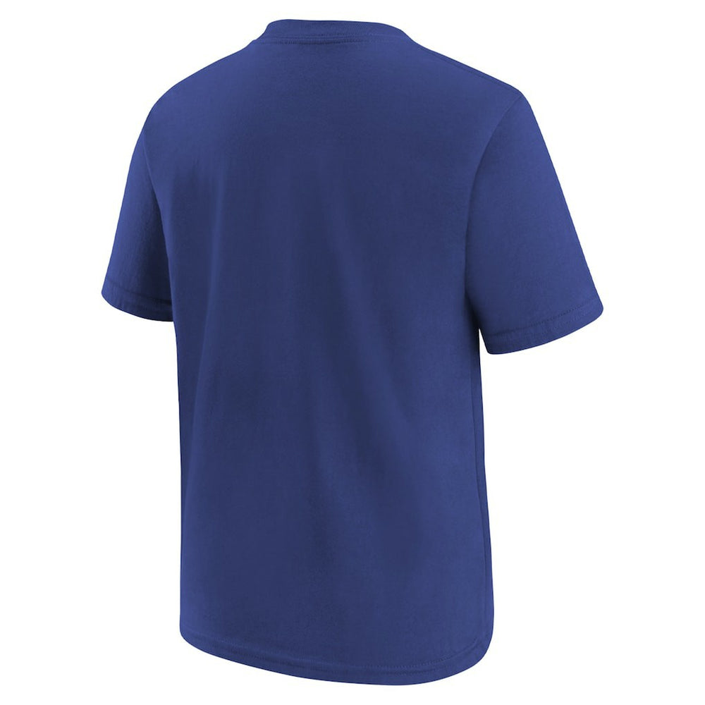 New York Giants Preschool Team Wordmark T-Shirt Royal - Nike