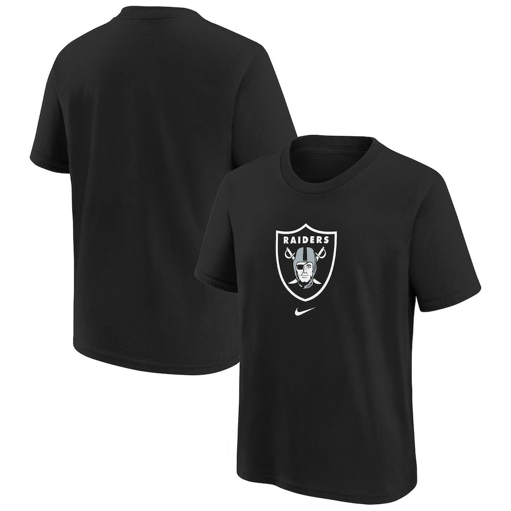Las Vegas Raiders Preschool Team Wordmark T-Shirt Black - Nike