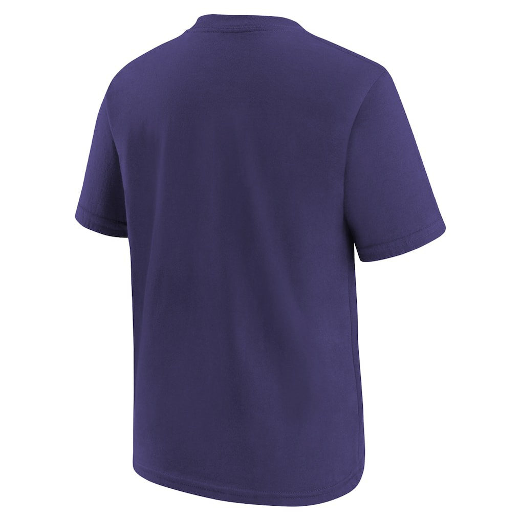 Baltimore Ravens Preschool Team Wordmark T-Shirt Purple - Nike