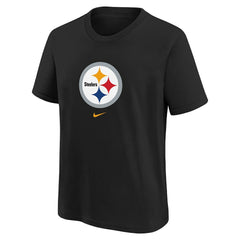 Pittsburgh Steelers Preschool Team Wordmark T-Shirt Black - Nike