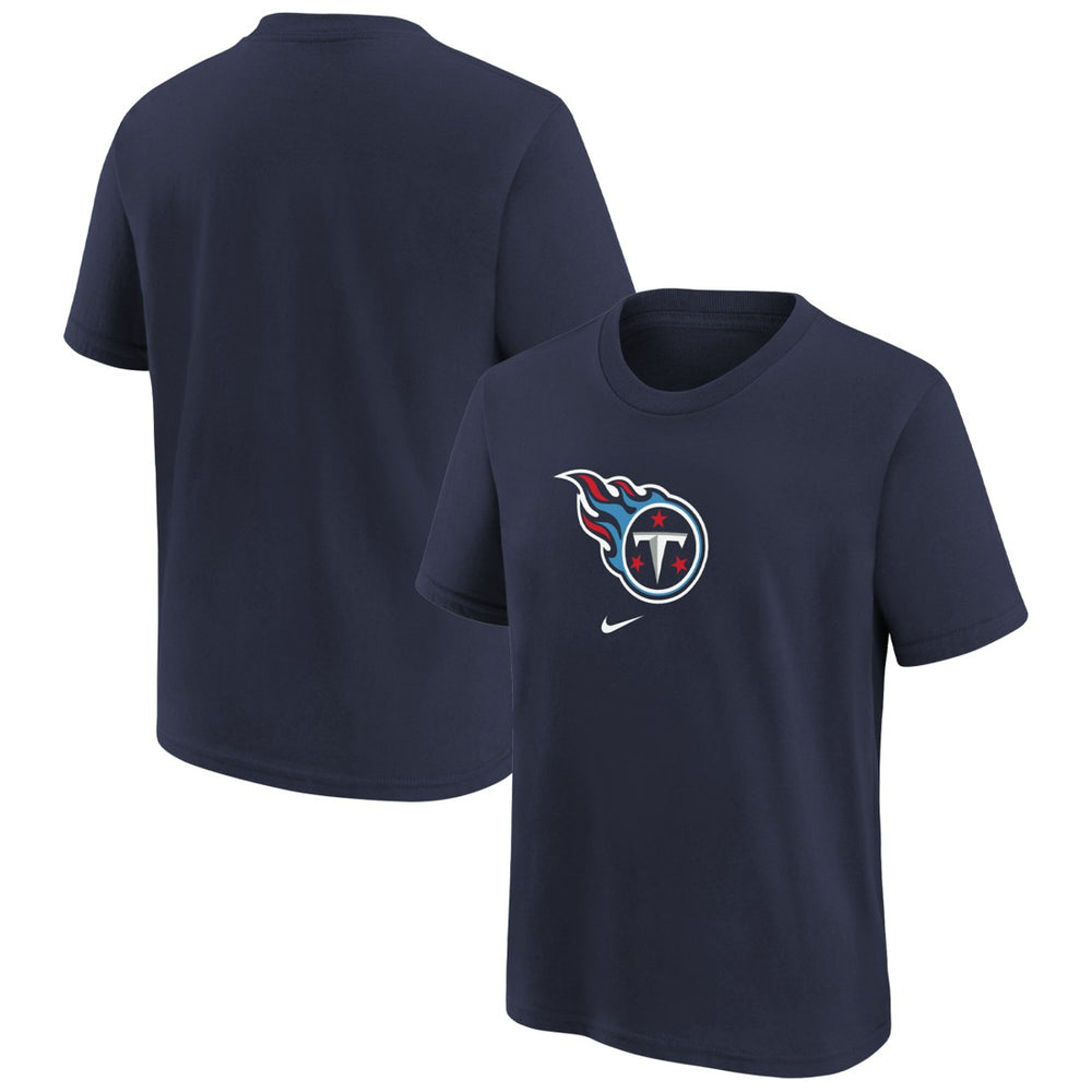 Tennessee Titans Preschool Team Wordmark T-Shirt Navy - Nike