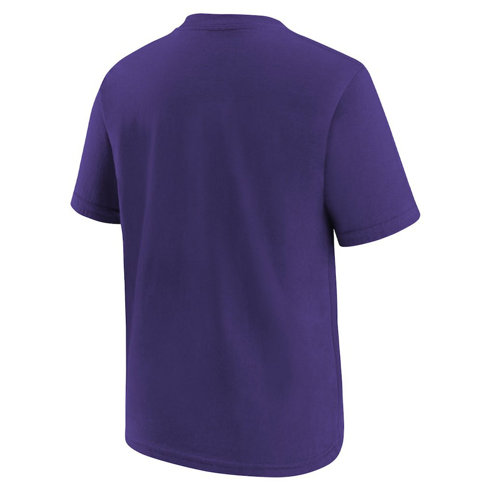 Minnesota Vikings Preschool Team Wordmark T-Shirt Purple - Nike